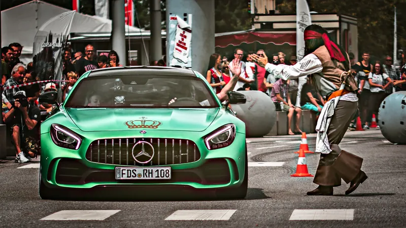 Erinnerung an ein Sportwagen-Event